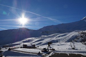 La résidence Port Engaly II à proximité du jardin des neiges de Piau Engaly